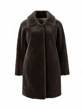 Donny Brook Vintage 60s 70s Luxurious Faux Fur Teddy Coat Size S Retro Cozy